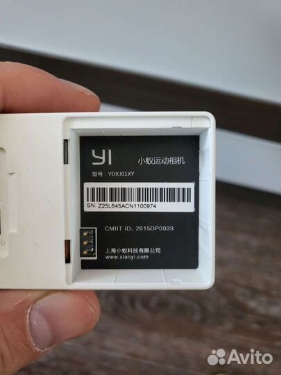 Экшен камера xiaomi yi