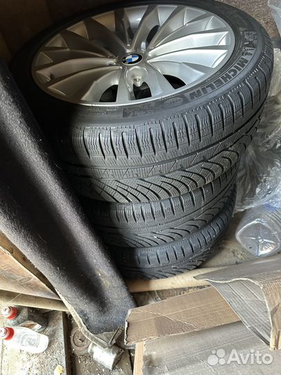 Комплект колёс bmw 5g30 r18 зимние нешиплванные