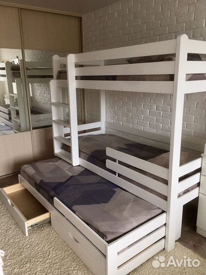 Детская 2х ярусная кровать Доставка