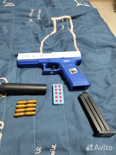 Пистолет glock gun