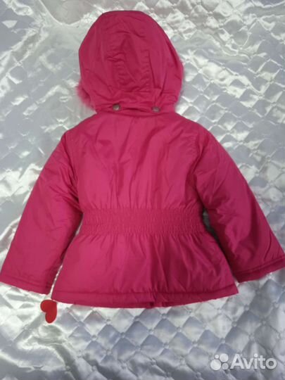 Куртка новая для девочки 92, 110