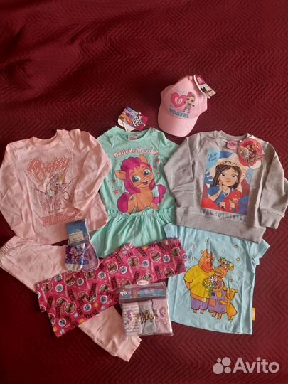Вещи пакетом на девочку