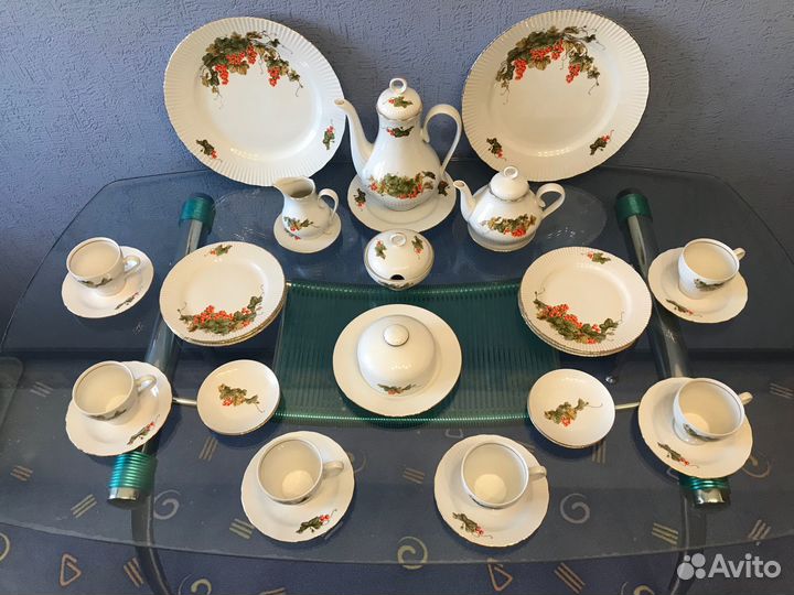 Чайный, столовый сервиз jlmenau 6 персон Германия