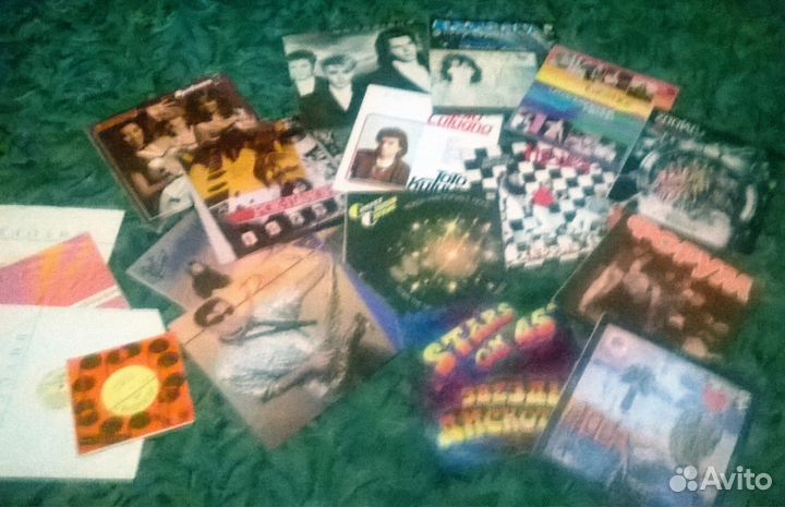 Виниловые советские пластинки