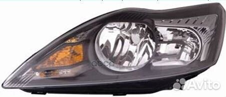 Фара L (black) ford Focus II 08-10 431-1181lmld