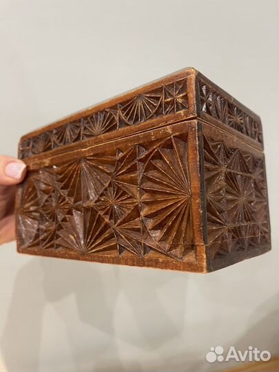 Африканская маска деревянная шкатулка статуэтка