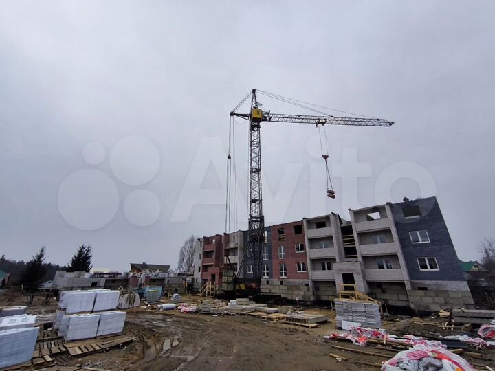 1-к. квартира, 62,3 м², 5/5 эт.