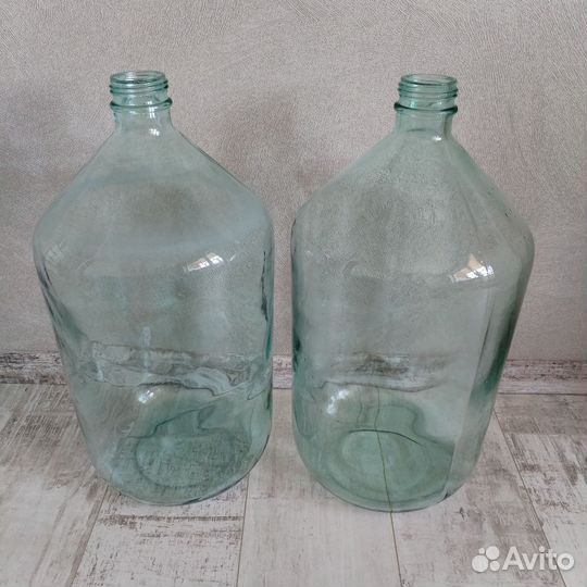 Бутыль стеклянная 20 литров