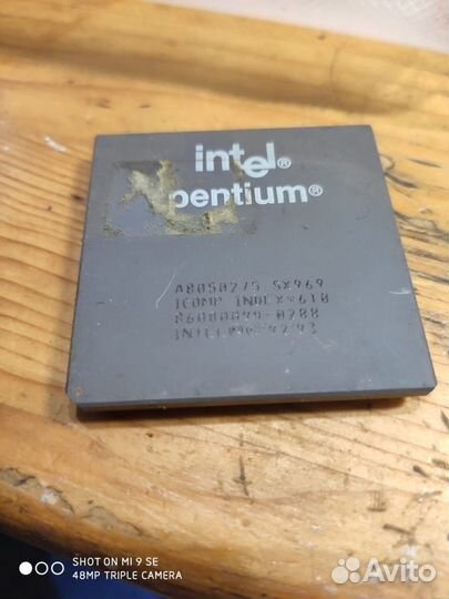 Процессор Intel Celeron x533