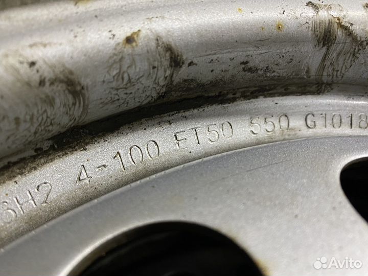 Р16 диски 4/100 на Renault Vesta