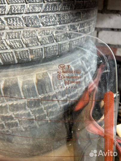 Стекло заднее с обогревом