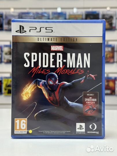 Человек Паук Майлз Моралес Ultimate PS5