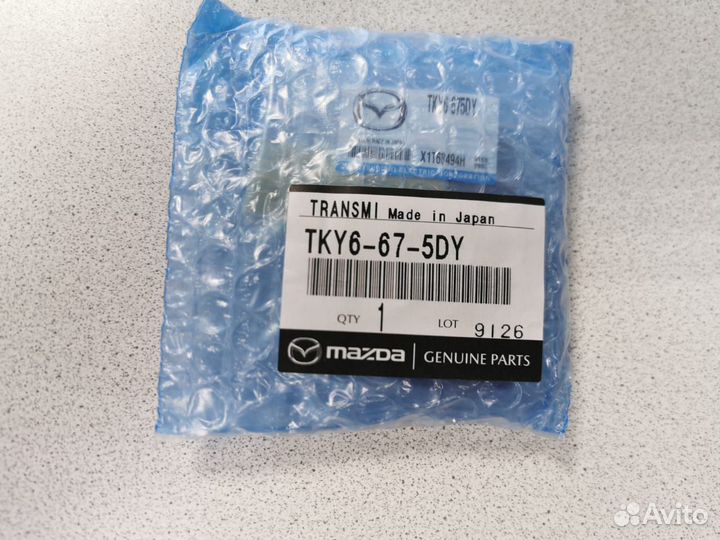 Cмарт ключ 3 кнопки Mazda CX5 / CX9 TKY6-67-5DY