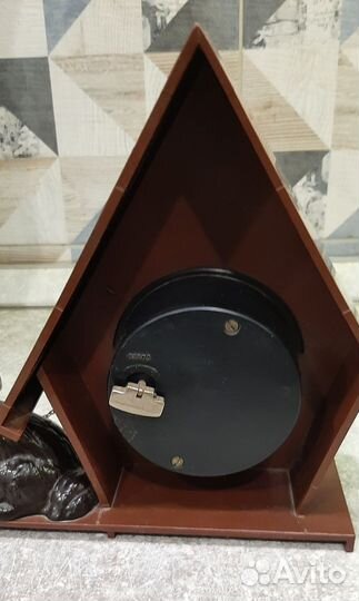 Настольные часы Молния Собака механические