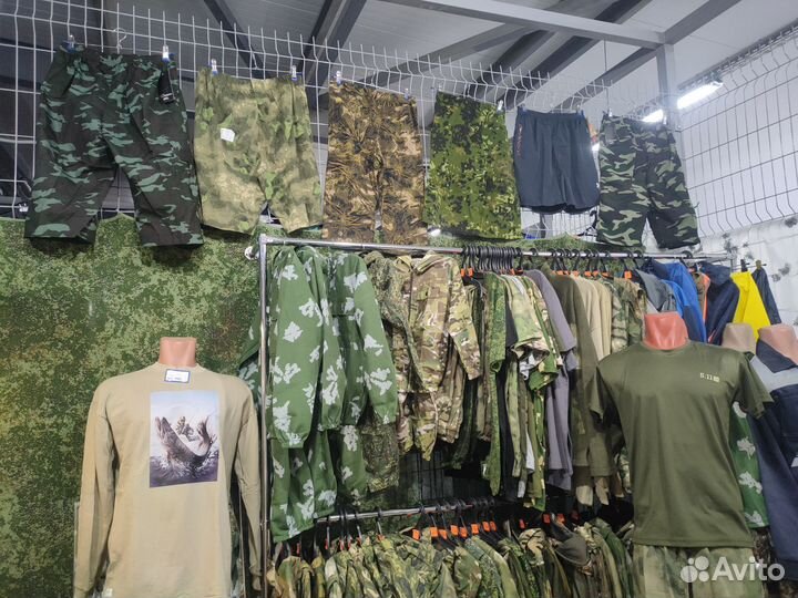 Костюм демисезонный, летний, маскхалат, камуфляж