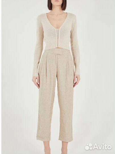 Трикотажный топ lime