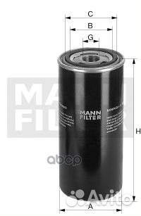 Фильтр масляный mann-filter WD 962 Германия 1/1