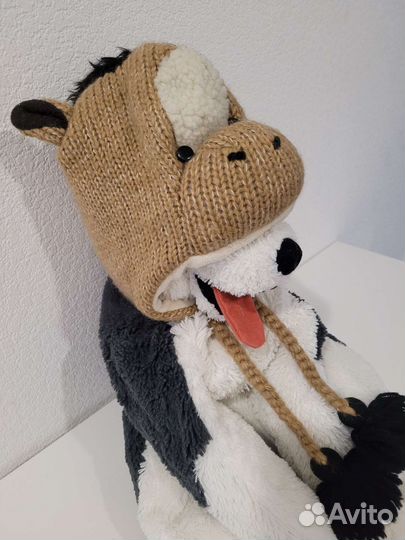 Шапка шерстяная лошадь размер: 58