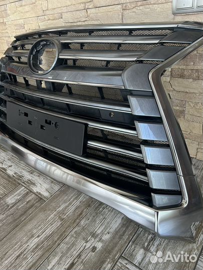 Решётка в сборе Lexus lx 570 оригинал,новая