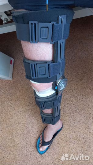 Ортез на коленный сустав с шарнирами