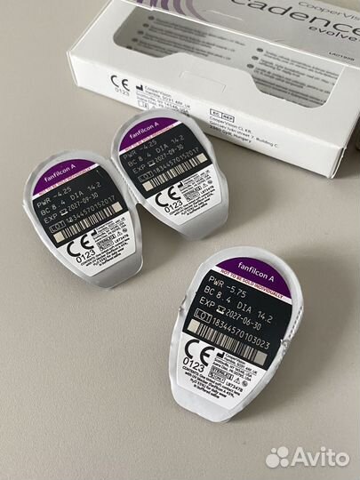 Линзы контактные cooper vision