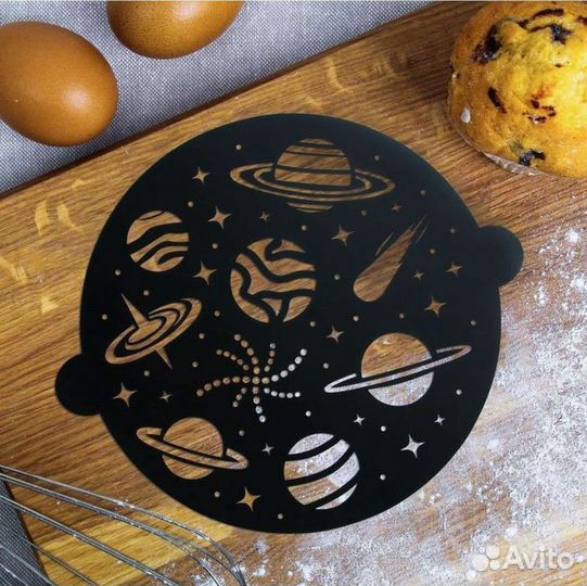 Трафарет для торта