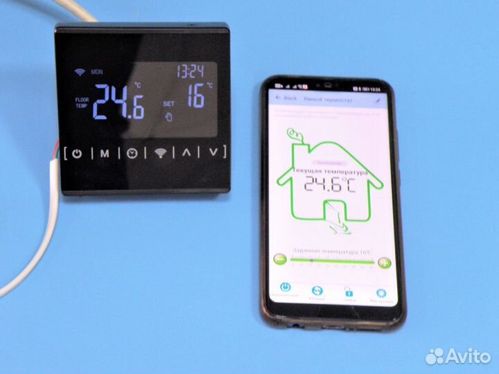 Терморегулятор / термостат Tuya MH-1823 WiFi