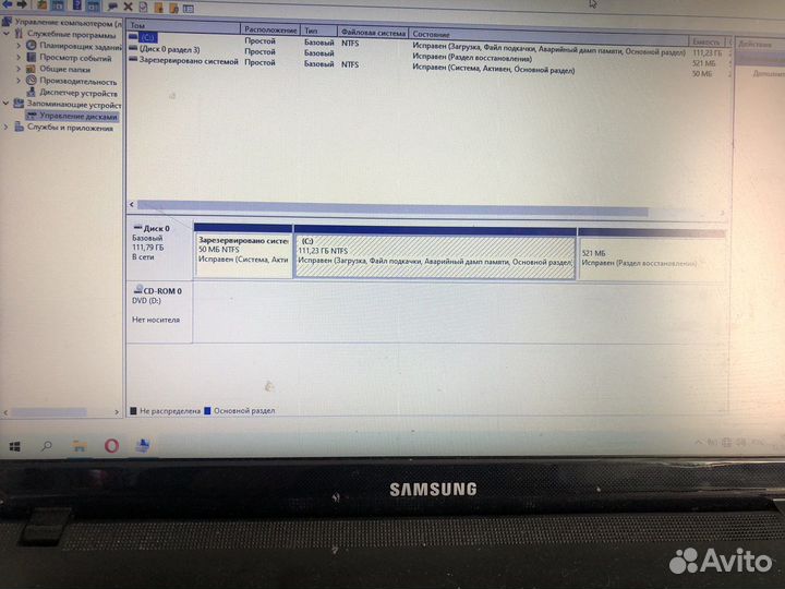 Ноутбук samsung np300e5a