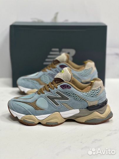 Кроссовки new balance 9060 голубые