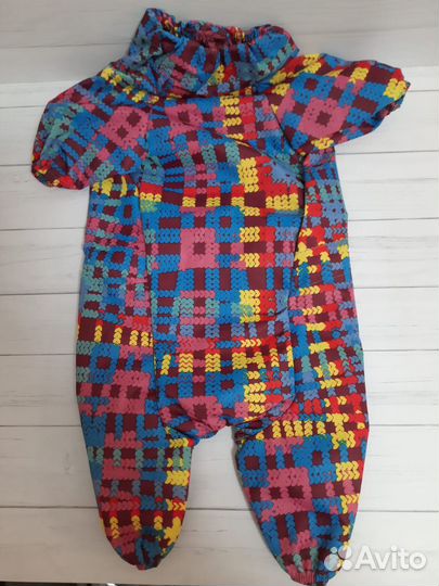 Дождевик для собак на молнии р-р 30