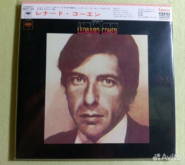 Леонард Коэн Leonard Cohen CD Japan