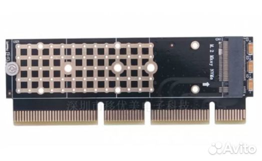 Переходник SSD M.2 (NVMe) в слот PCI-E