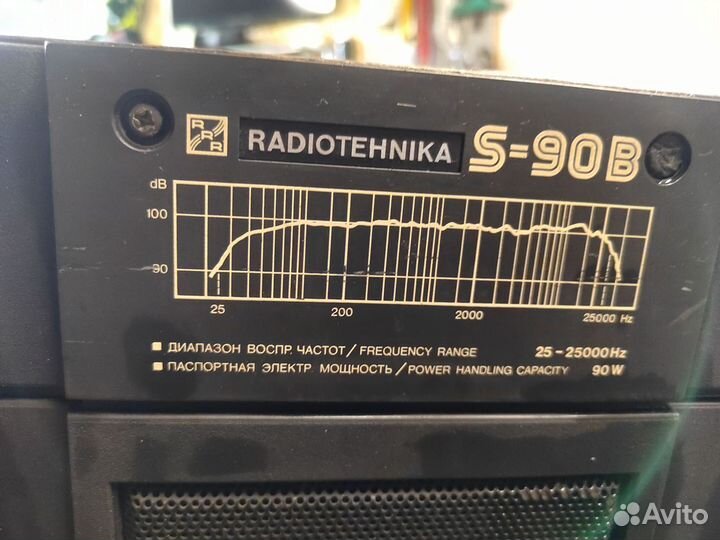 Колонки radiotehnika s 90b