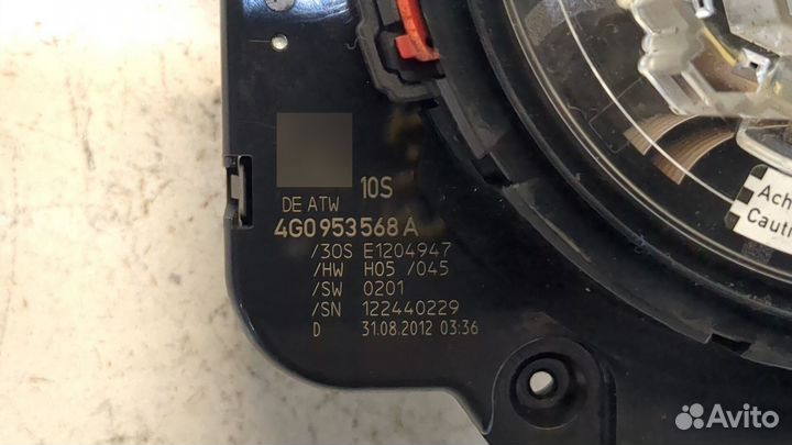 Шлейф руля Audi A7, 2012