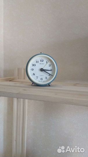 Часы будильник Sevani советские СССР