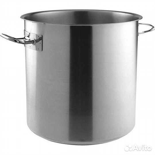 Кастрюля без крышки; сталь; 30.75л