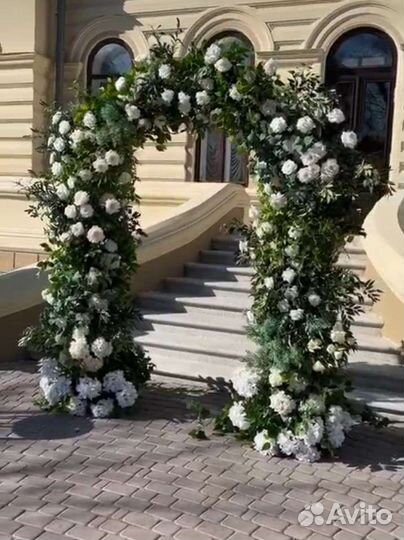 Арка Фотозона Имена на свадьбу Оформление свадеб