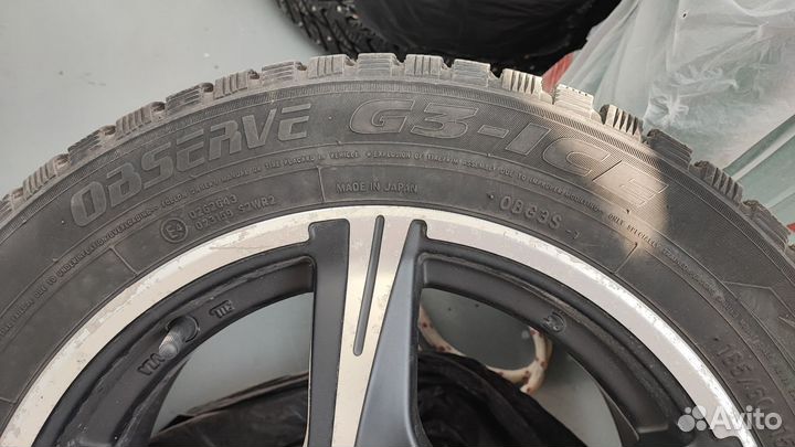 R15 Toyo Observe G3-Ice 185/60, PCD 4x98 DIA 58.5