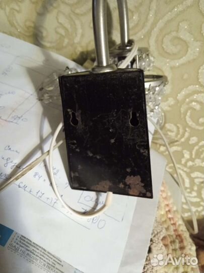 Светильник горный хрусталь