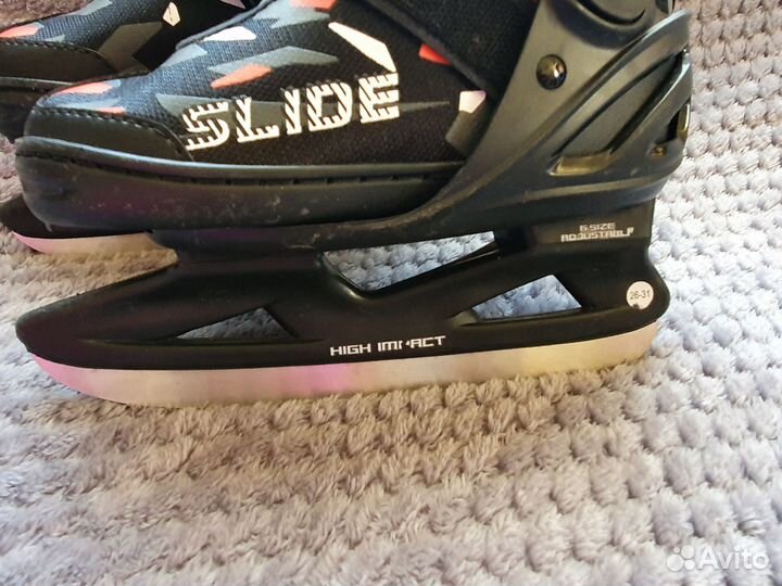 Коньки детские р26-31 хоккейные.Фирменные Nordway
