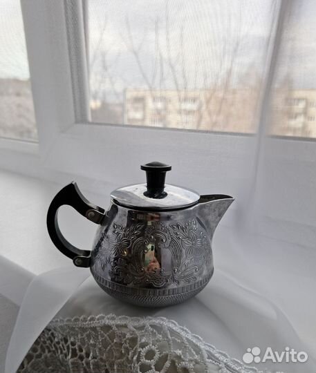 Чайник кофейник металл