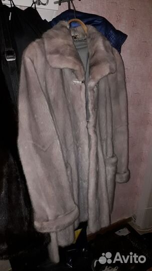 Шуба норковая 46 48 бу