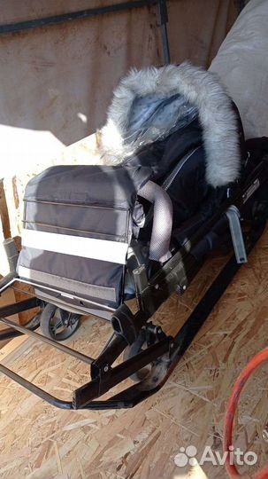 Санки коляска ника