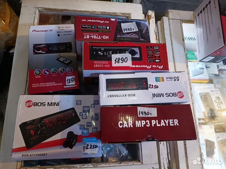Автомагнитолы pioneer разные