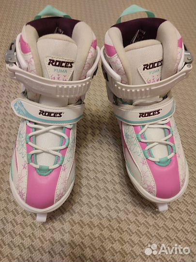 Коньки фигурные детские Roces Yuma р 30-35