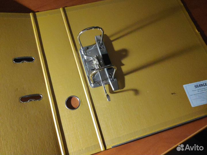 Папки для хранения документов со скоросшивателем