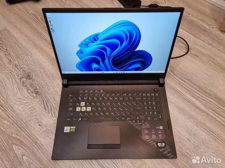 Игровой ноутбук asus rog strix g17