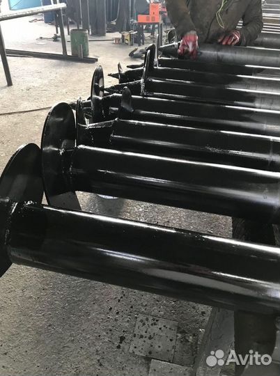 Винтовые сваи для забора