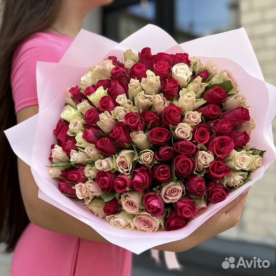 Букеты из 101 розы