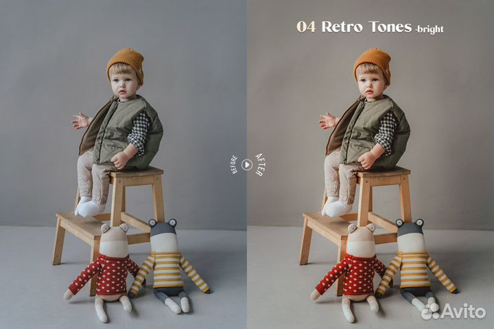 Playroom - набор пресетов для детской фотографии